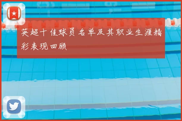 英超十佳球员名单及其职业生涯精彩表现回顾